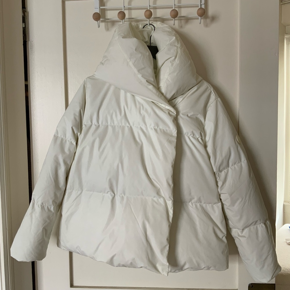 Sweaty Betty Wrap Cocoon Puffer Jacket